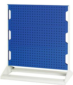Bott Perfo 1125mm high Static Rack - Single Sided Bott Verso Static Racks | Freestanding Panel Racks | Perfo Panels 16917105.11V 